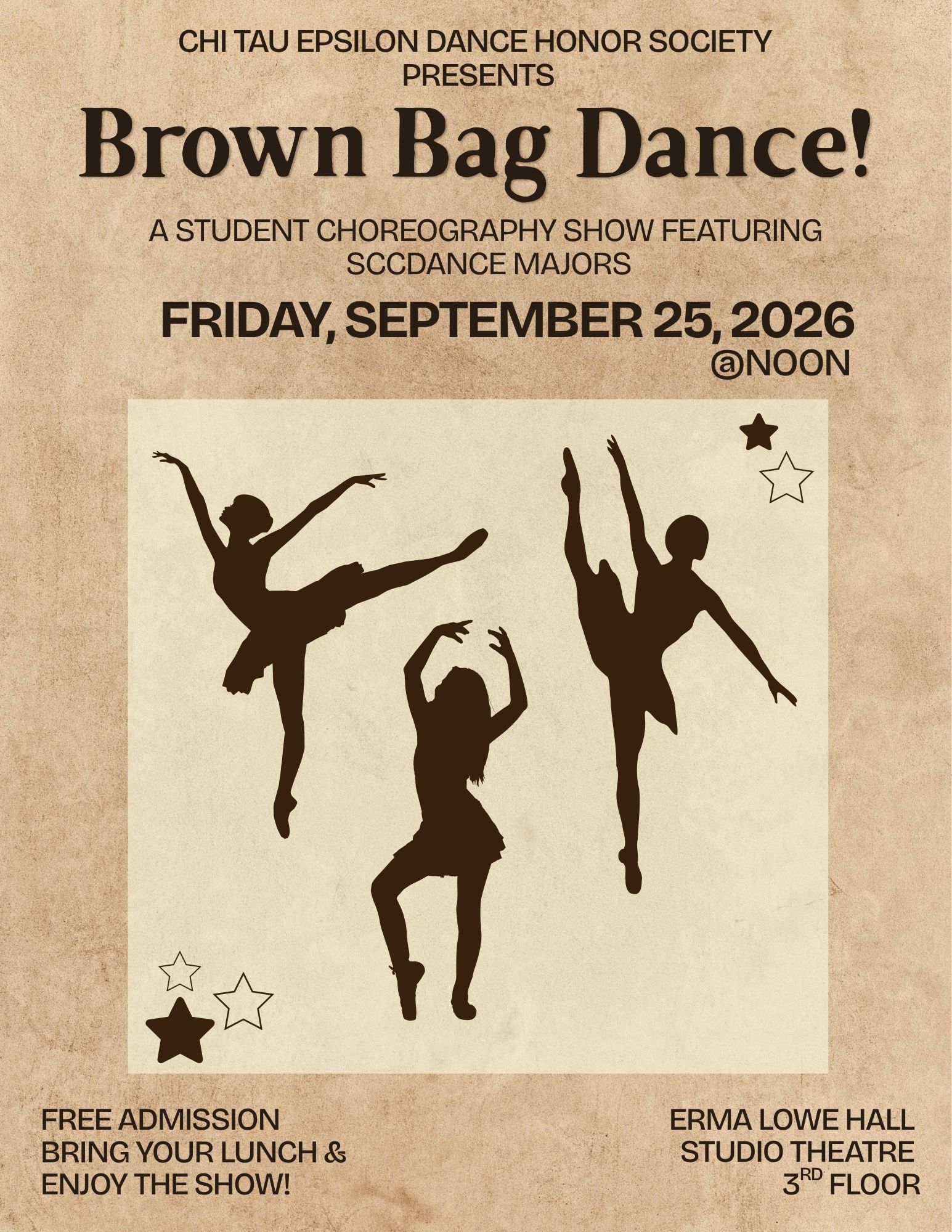 Brown Bag Dance Sept 25