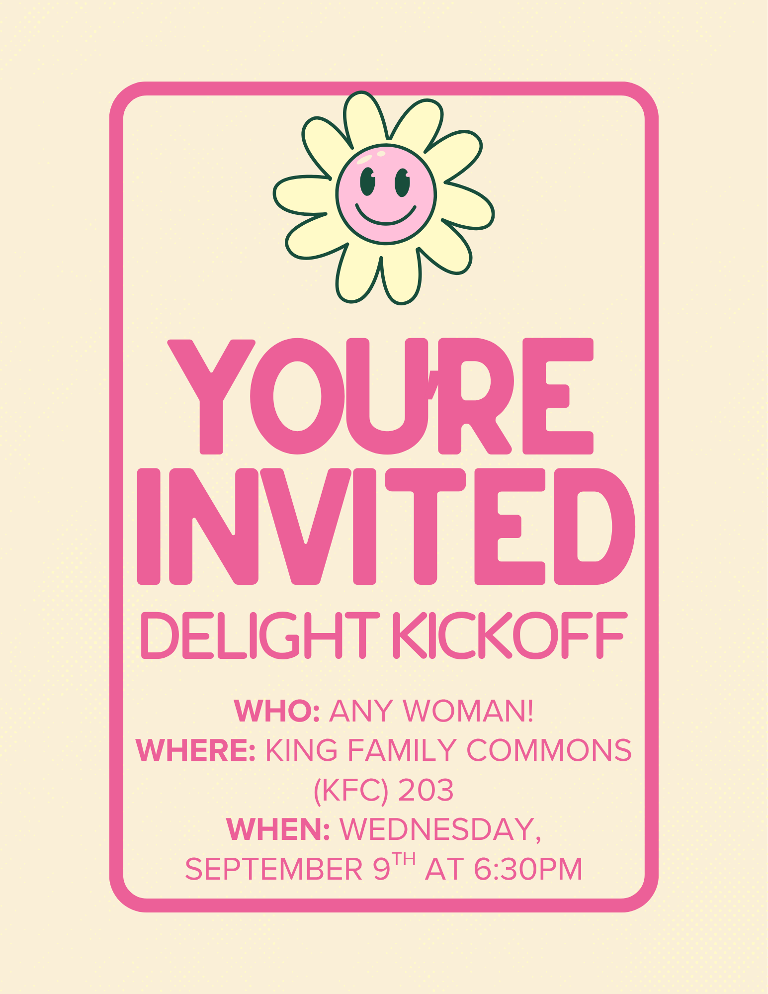 KICKOFF GRAPHIC FLYER FORM