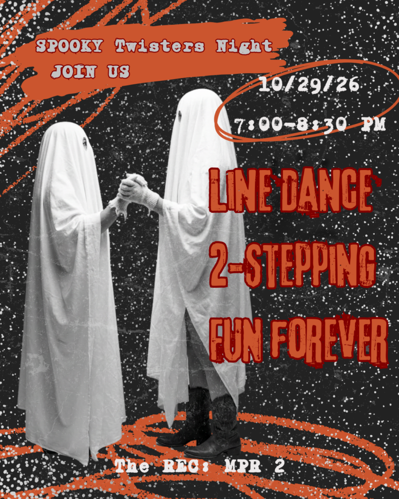 Black White Orange Retro Halloween Party Instagram Post