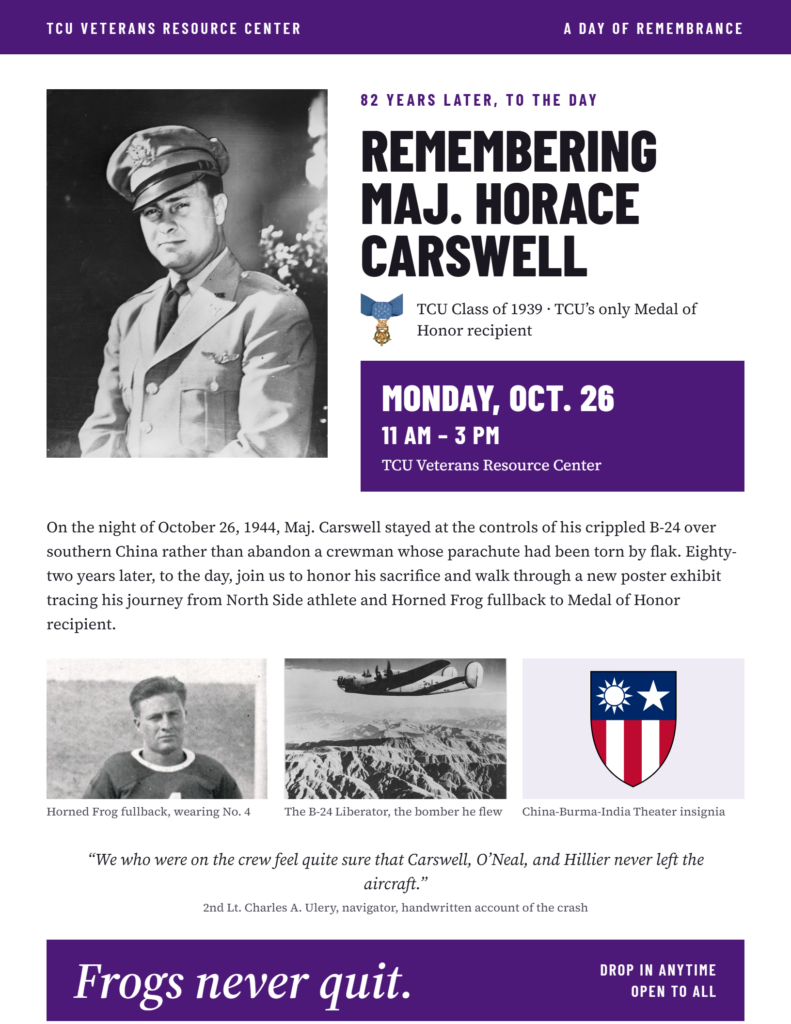 Oct. 26 Remembrance Flyer