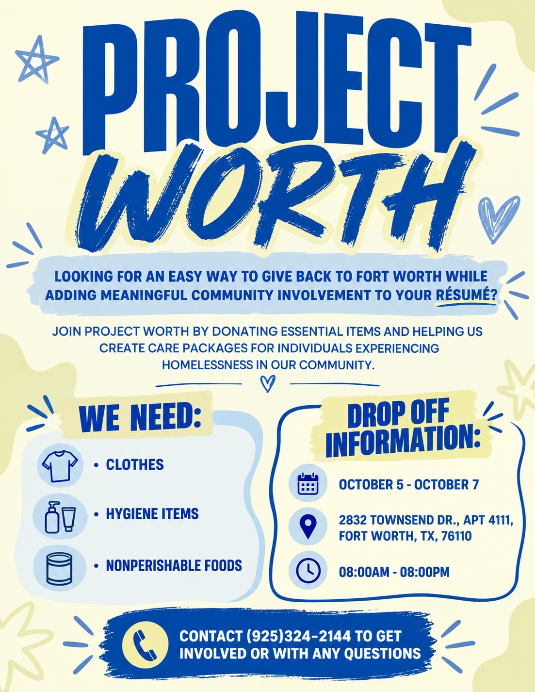 ProjectWorthFlyer